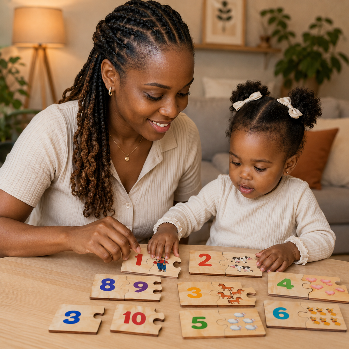 TinyMinds™ Number Match Puzzle