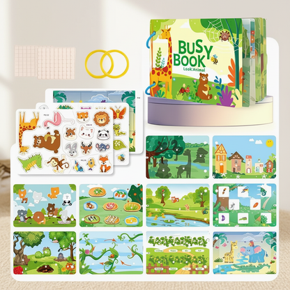 Animal Busy Book